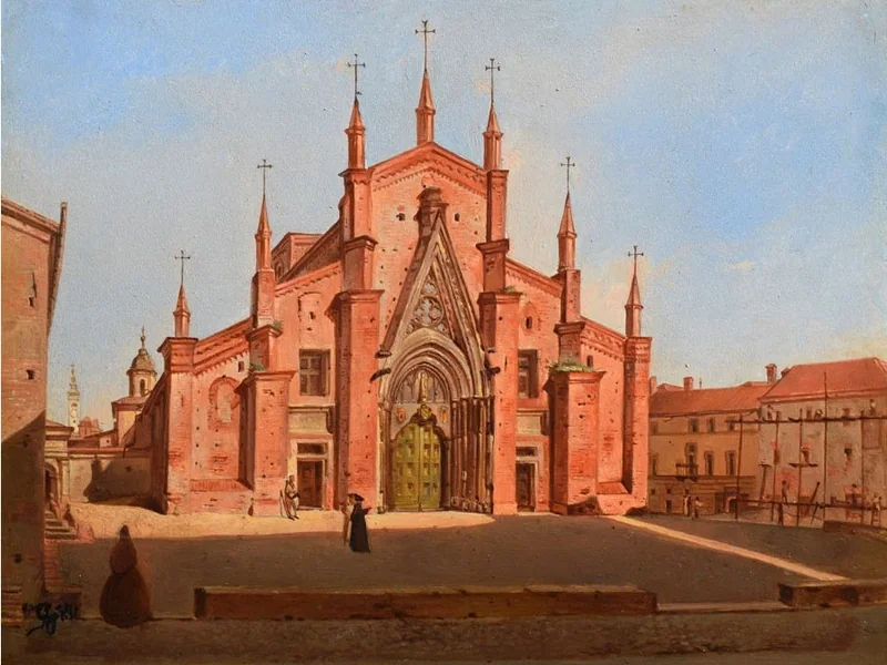1840-Alberto Maso Gilli - Duomo di Chieri